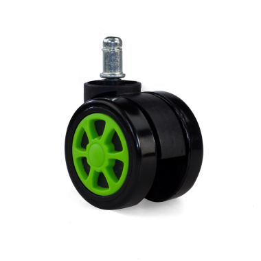 rolle fur burostuhle grun 60mm gaming 2