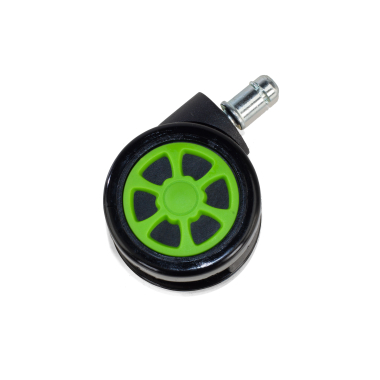 rolle fur burostuhle grun 60mm gaming 3
