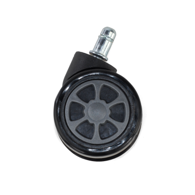 rolle fur burostuhle grau 60mm gaming 3