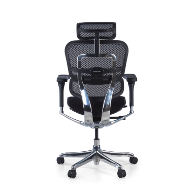 ergonomischer burostuhl schwarz schwarzes gestell mit gepolstertem sitz stoff 5d verstellbare armlehnen kopfstutze 10