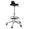 Stehhilfe Work 12, Arbeitshocker, höhenverstellbarer Sitz
