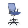 Ergonomischer Bürohocker Dama, mit Armlehnen