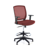 Ergonomischer Bürohocker Dama, mit Armlehnen