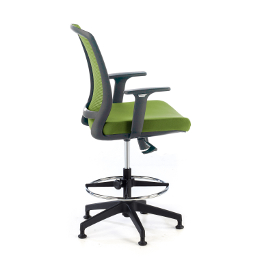 ergonomischer hocker grun hocker netzstoff 1d verstellbare armlehnen 4