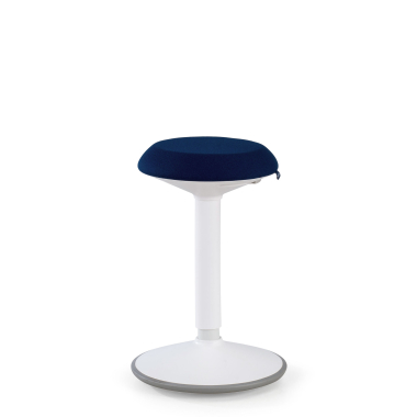 ergonomischer hocker weiss blau activepro stoff ohne armlehnen 4