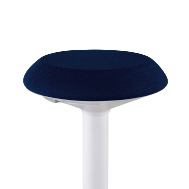 ergonomischer hocker weiss blau activepro stoff ohne armlehnen 6