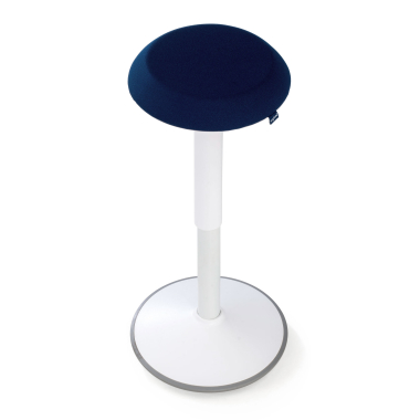 ergonomischer hocker weiss blau activepro stoff ohne armlehnen 9