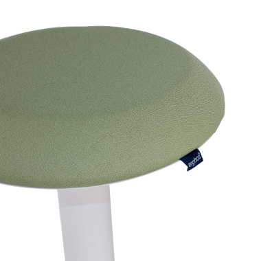 ergonomischer hocker weiss grun activepro stoff ohne armlehnen 5
