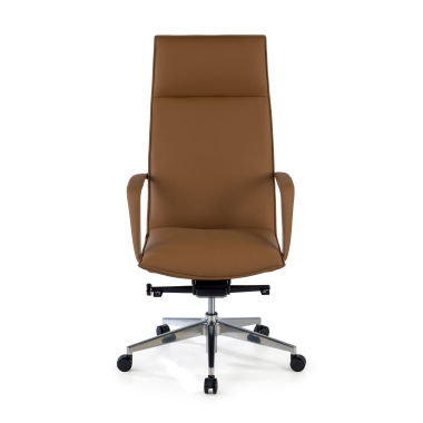 chefsessel beige hamilton kunstleder feste armlehnen 3