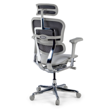 chefsessel weiss grau schwarze struktur naturleder naturleder 5d verstellbare armlehnen kopfstutze 6