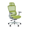 Ergonomischer Bürostuhl Balance Pro White, 3D-Armlehnen, Kopfstütze