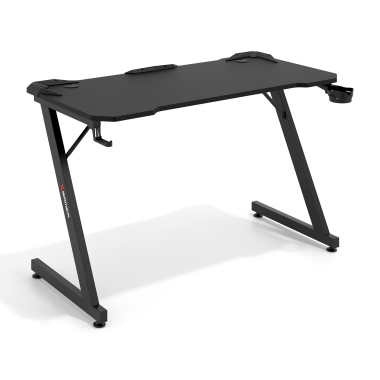 gaming tisch schwarz strike 1