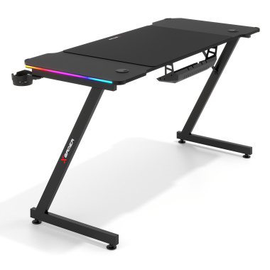 gaming tisch schwarz tempest 5