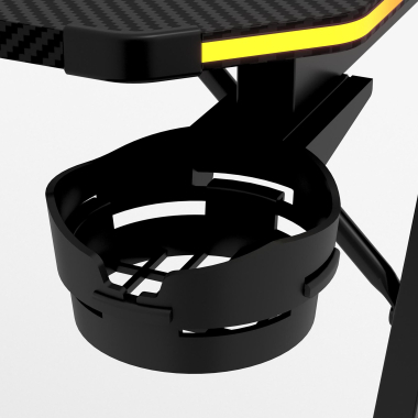 gaming tisch schwarz tempest 9
