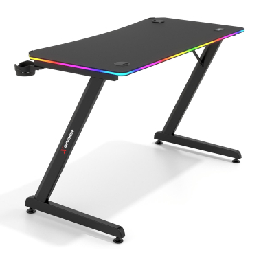 gaming tisch schwarz matrix 8