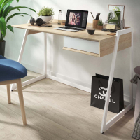 Schreibtisch Apex mit Schubladeneinheit und Designbeinen