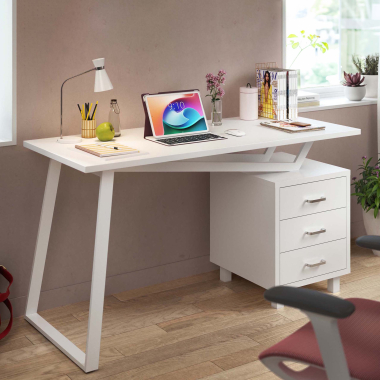 computertisch weiss orbit 2