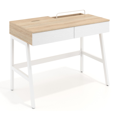 computertisch weiss opal 1