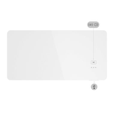 burotisch weiss clarity 4