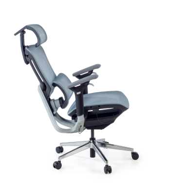 ergonomischer burostuhl blau valkyr netzstoff 4d verstellbare armlehnen doppelte lordosenstutze kopfstutze 6