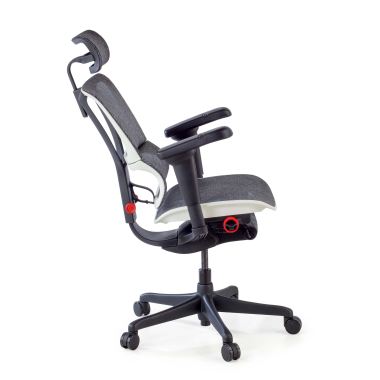 gaming stuhl weiss gaming stuhl netzstoff 5d verstellbare armlehnen lordosenstutze kopfstutze 5