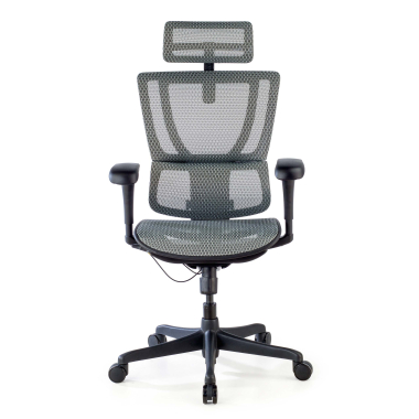 ergonomischer burostuhl grau burostuhl netzstoff 3d verstellbare armlehnen lordosenstutze kopfstutze 3