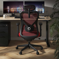 Bürostuhl Fusion black, Lendenstütze