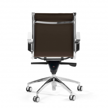outlet burostuhl braun brenton kunstleder feste armlehnen 6