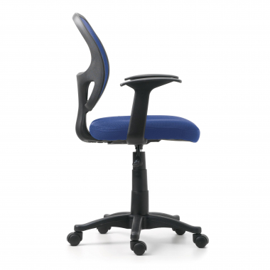 outlet burostuhl blau one netzstoff feste armlehnen 5