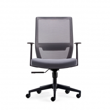 outlet burostuhl grau kana netzstoff bewegliche armlehnen 3